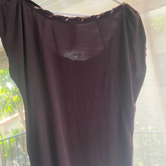Anthropologie top with decorative trim - Picture 6 of 7